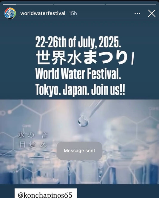 World Water Festival out of Tokyo - July 26th - Let's Do It (Virtually)!