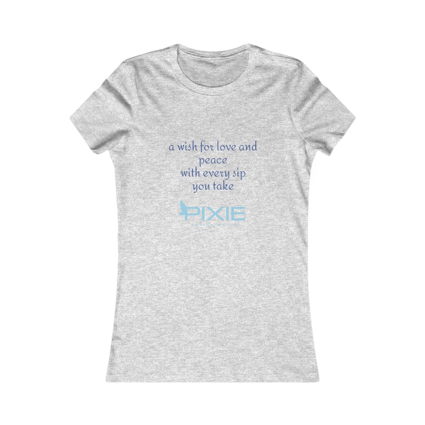 Peaceful Inspiration Tee, Uplifting T-Shirt, Women's Comfortable Top, Gift for Her, Casual Wear, Spiritual Apparel