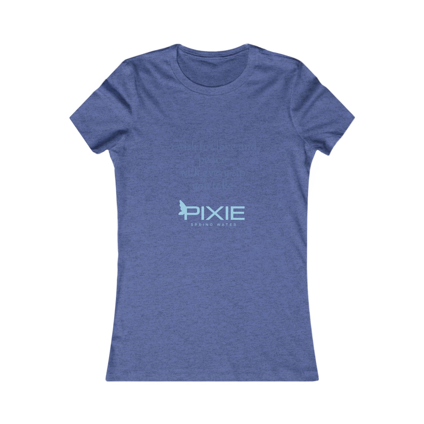 Peaceful Inspiration Tee, Uplifting T-Shirt, Women's Comfortable Top, Gift for Her, Casual Wear, Spiritual Apparel