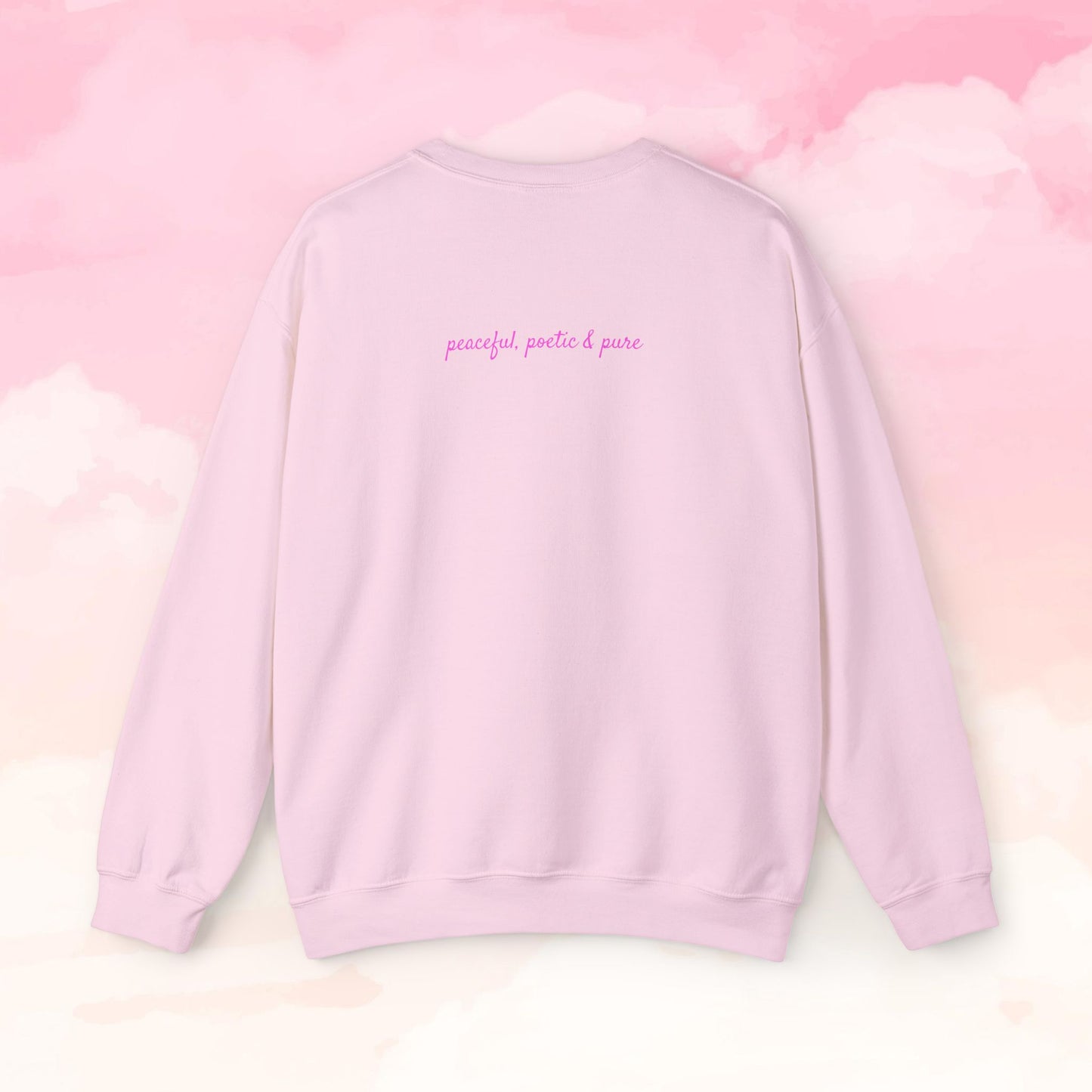 Bubbly Pink Pixie Crewneck Sweatshirt