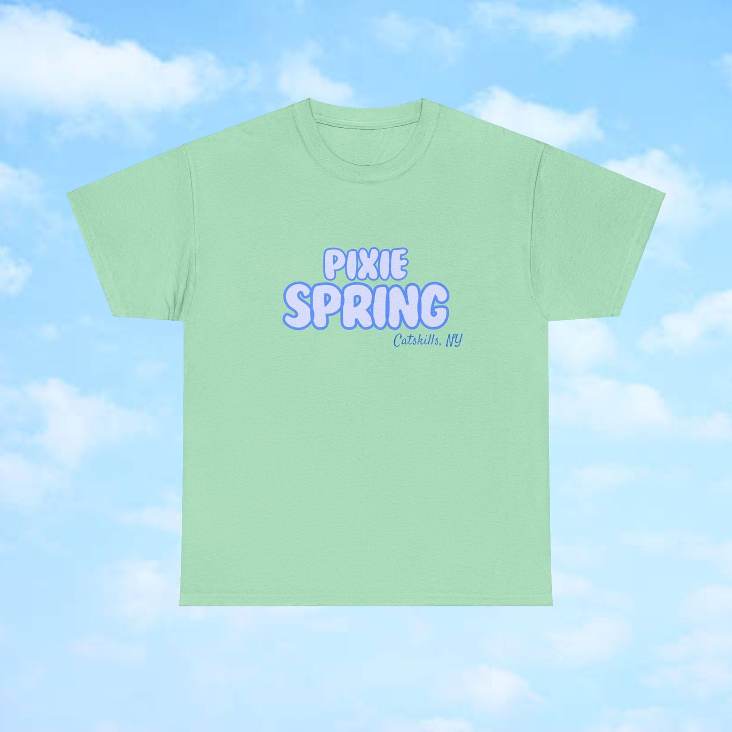 Pixie Bubble (Blue Font) T-Shirt