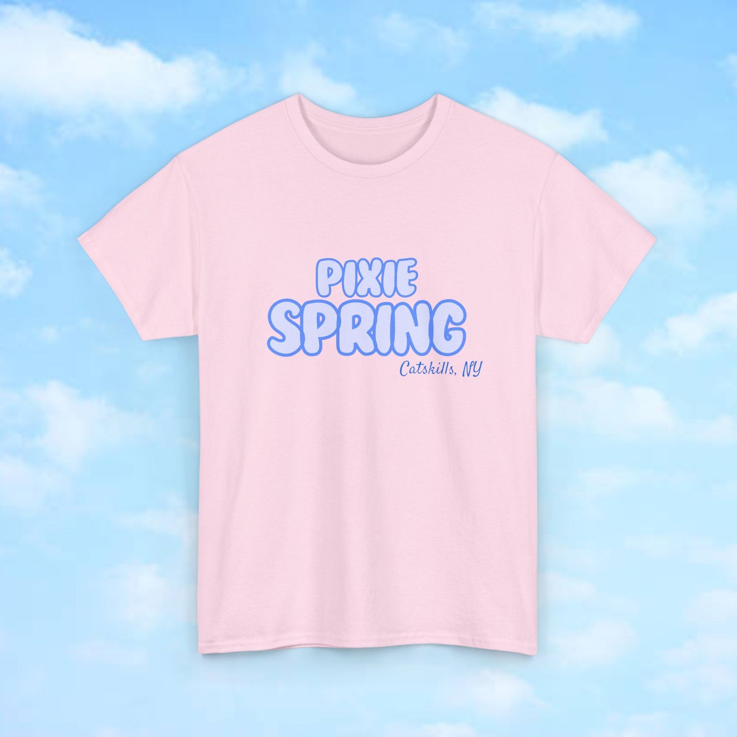 Pixie Bubble (Blue Font) T-Shirt