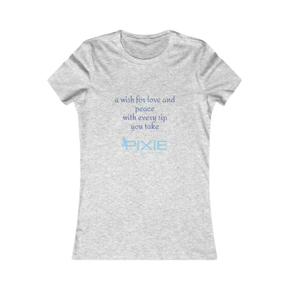 Peaceful Inspiration Tee, Uplifting T-Shirt, Women's Comfortable Top, Gift for Her, Casual Wear, Spiritual Apparel
