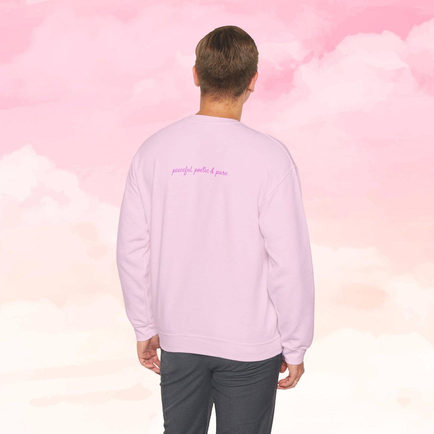 Bubbly Pink Pixie Crewneck Sweatshirt