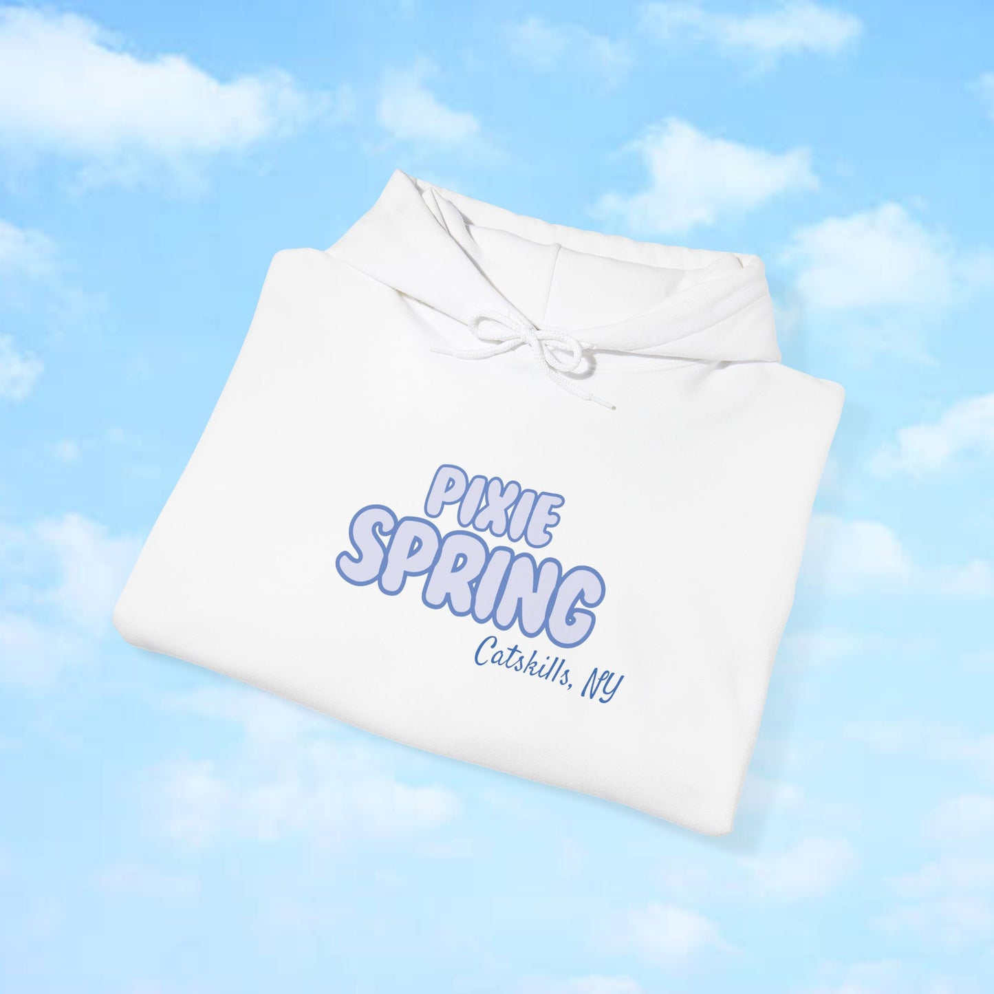 Pixie Bubble (Blue Font) Hoodie