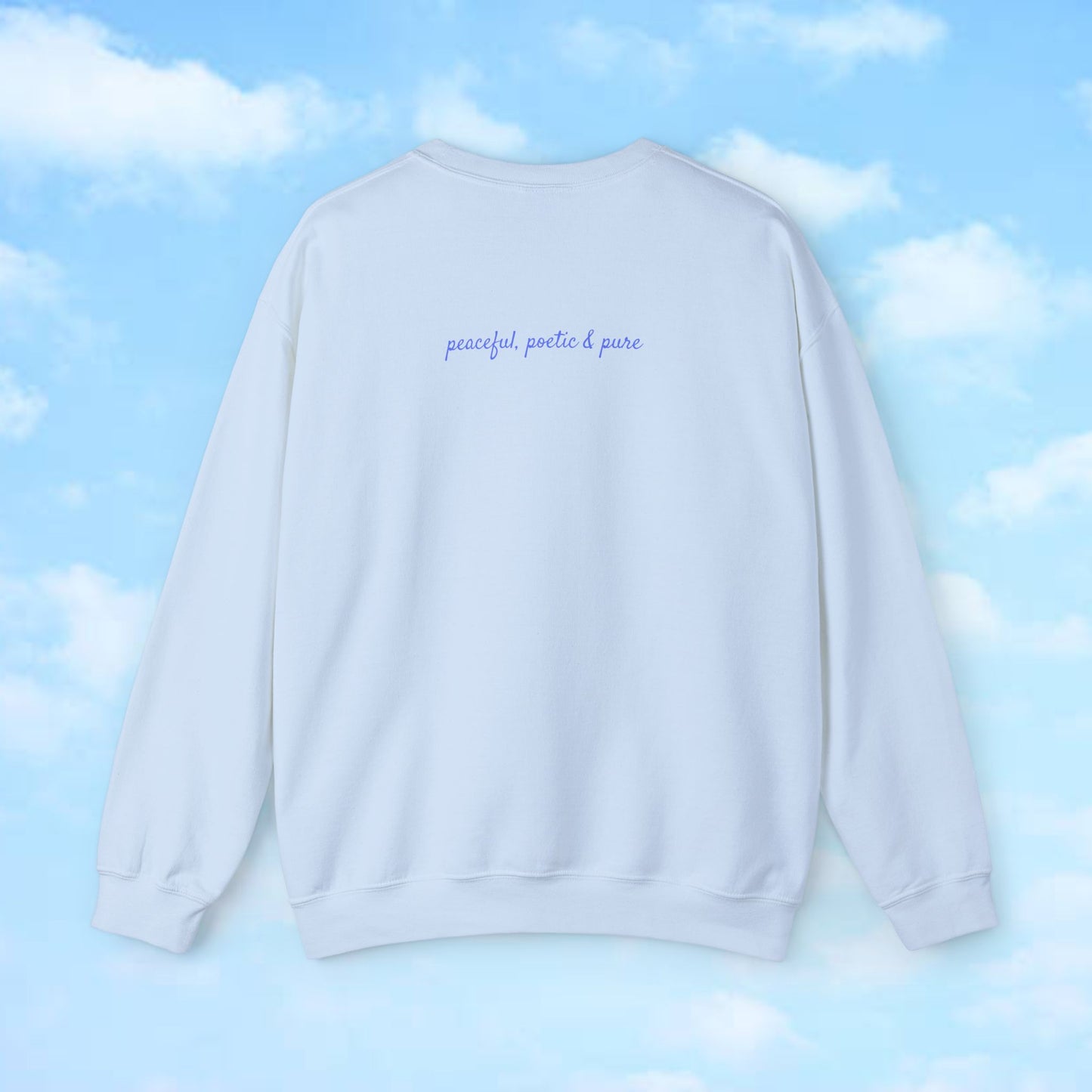 Bubbly Blue Pixie Crewneck Sweatshirt