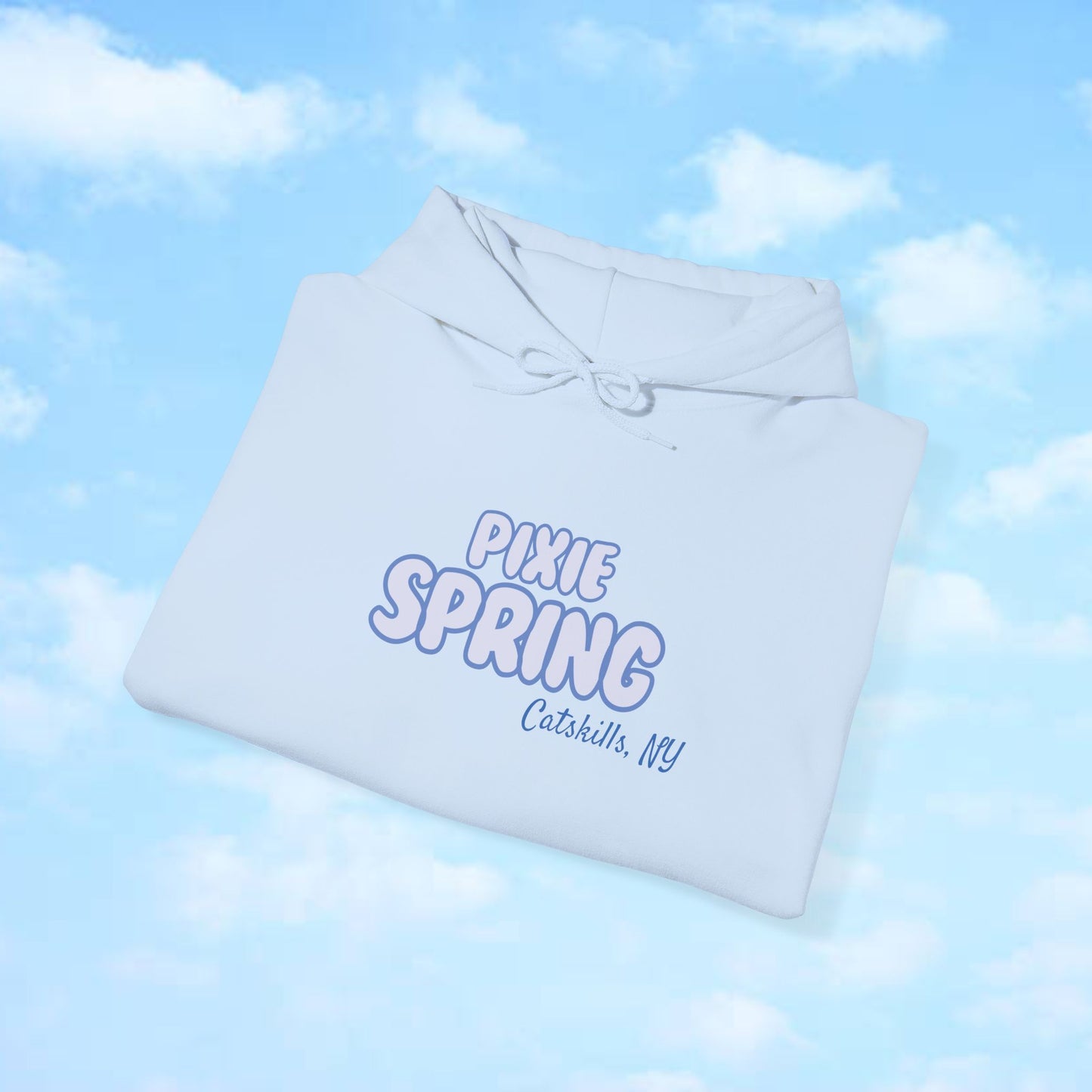 Pixie Bubble (Blue Font) Hoodie