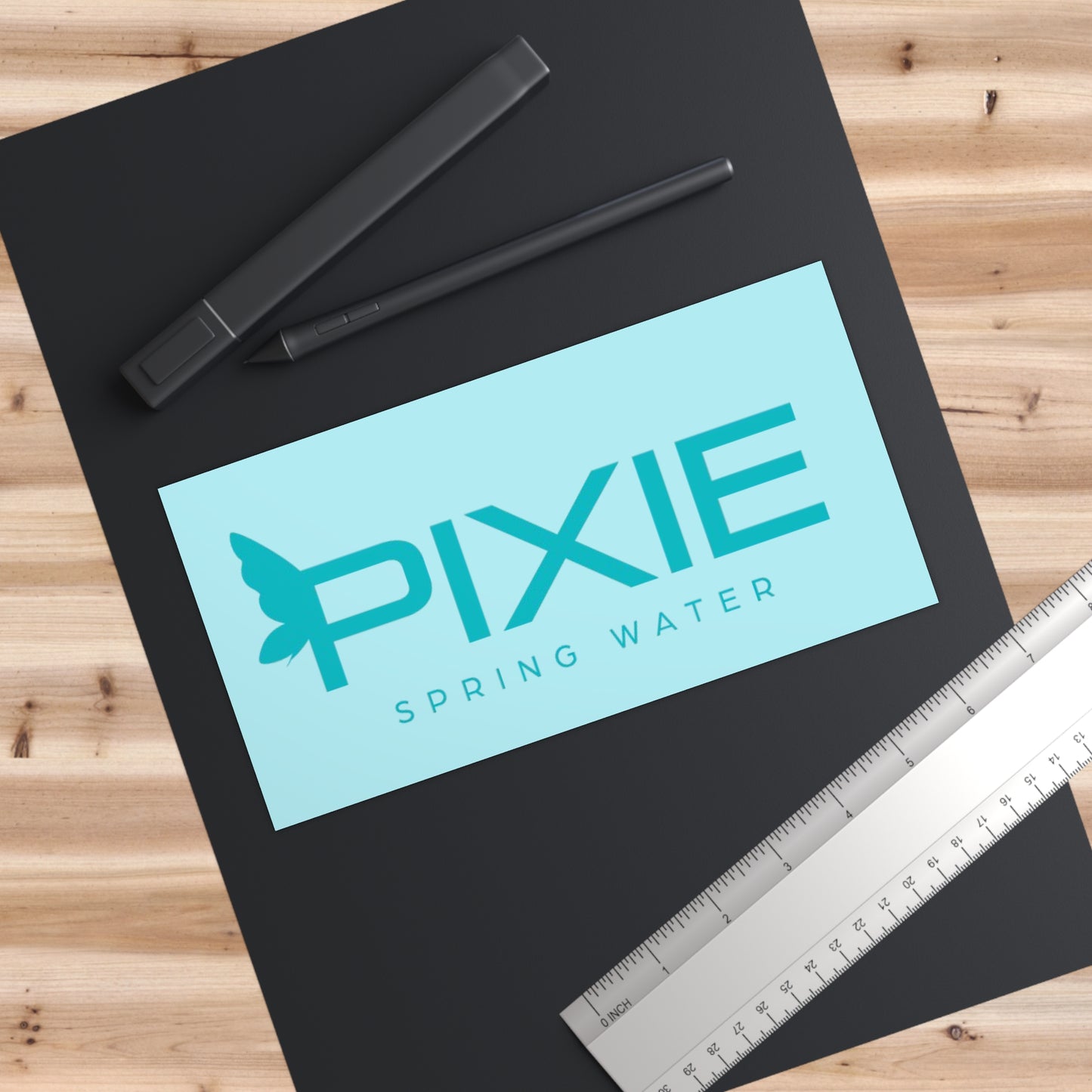 Pixie Bumper Sticker (blue)