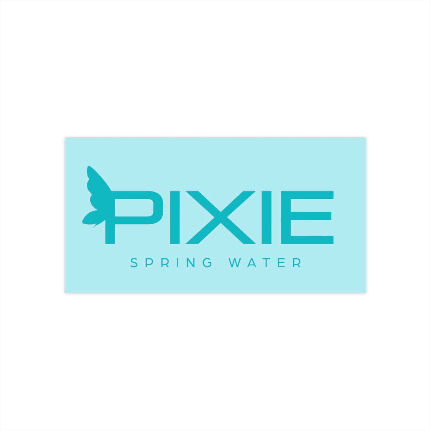 Pixie Bumper Sticker (blue)