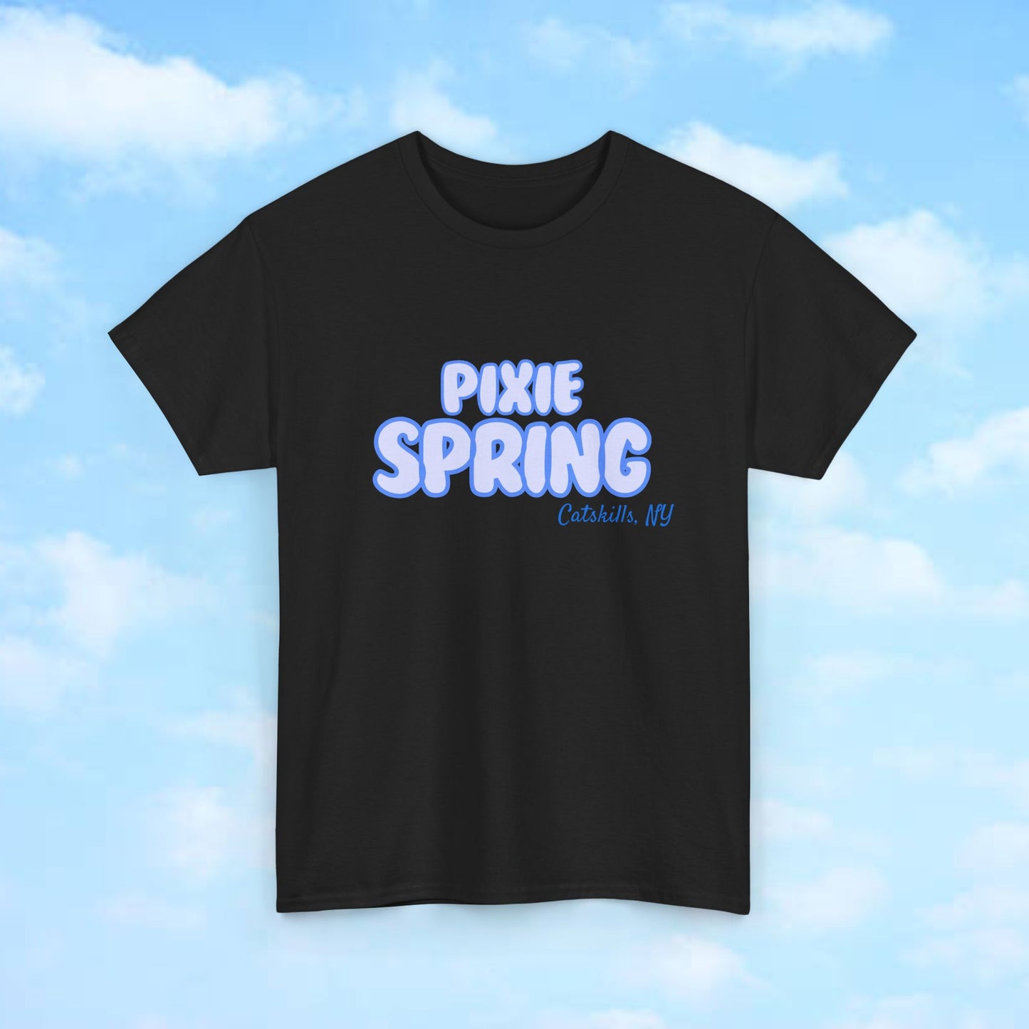 Pixie Bubble (Blue Font) T-Shirt