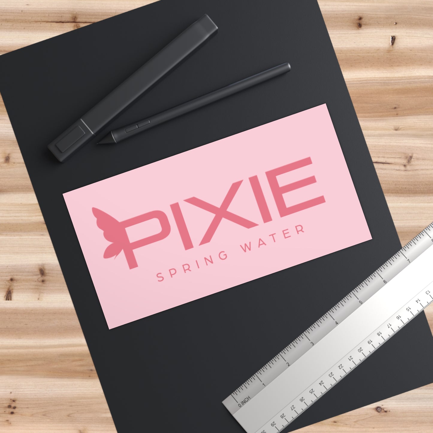 Pixie Bumper Sticker (pink)