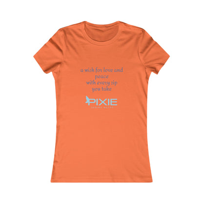 Peaceful Inspiration Tee, Uplifting T-Shirt, Women's Comfortable Top, Gift for Her, Casual Wear, Spiritual Apparel