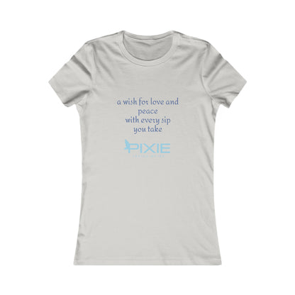 Peaceful Inspiration Tee, Uplifting T-Shirt, Women's Comfortable Top, Gift for Her, Casual Wear, Spiritual Apparel