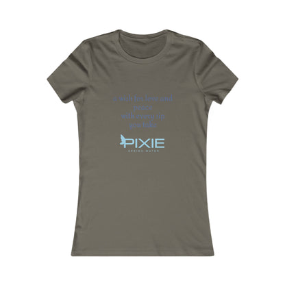 Peaceful Inspiration Tee, Uplifting T-Shirt, Women's Comfortable Top, Gift for Her, Casual Wear, Spiritual Apparel