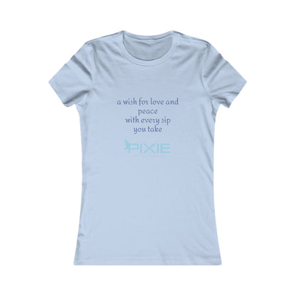 Peaceful Inspiration Tee, Uplifting T-Shirt, Women's Comfortable Top, Gift for Her, Casual Wear, Spiritual Apparel