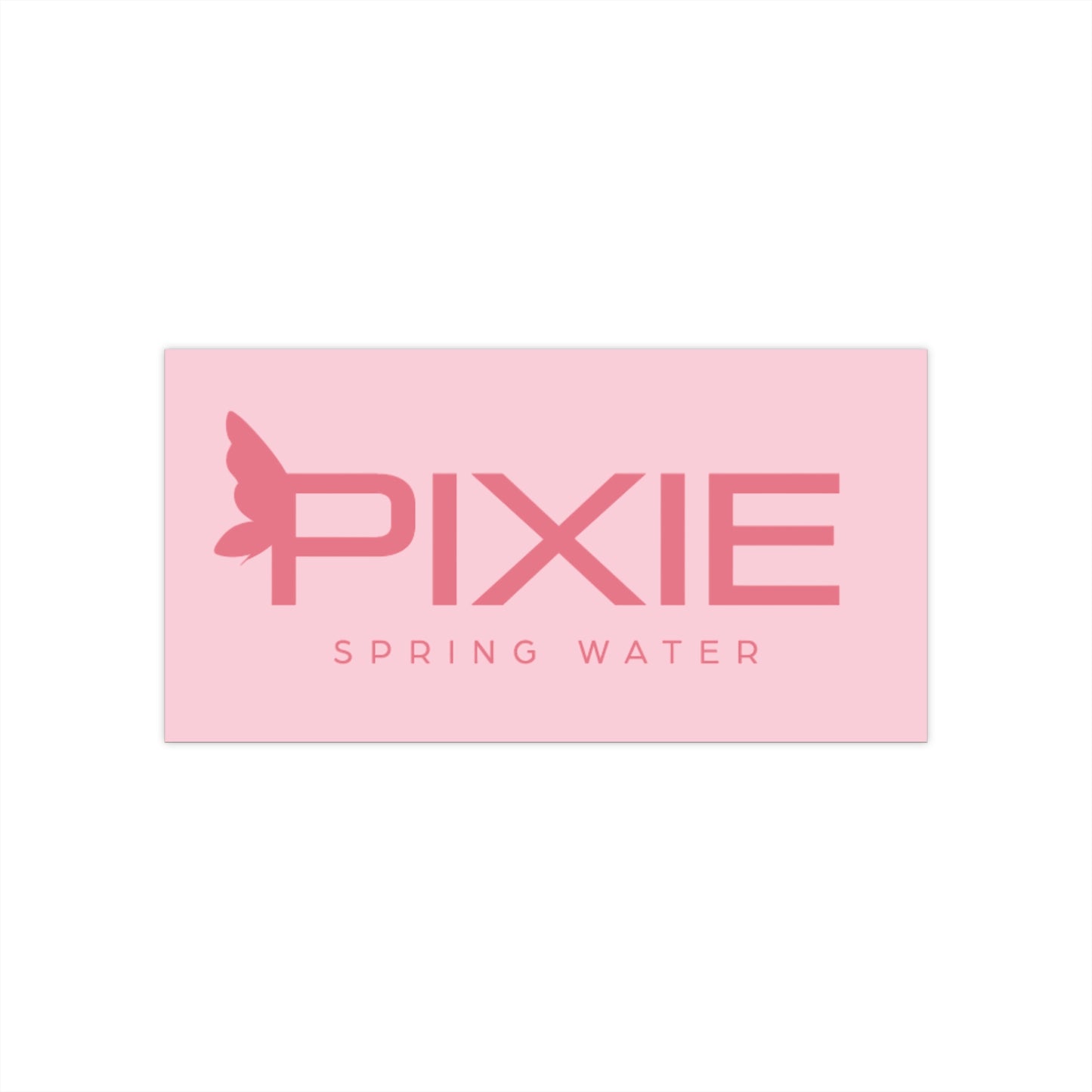 Pixie Bumper Sticker (pink)